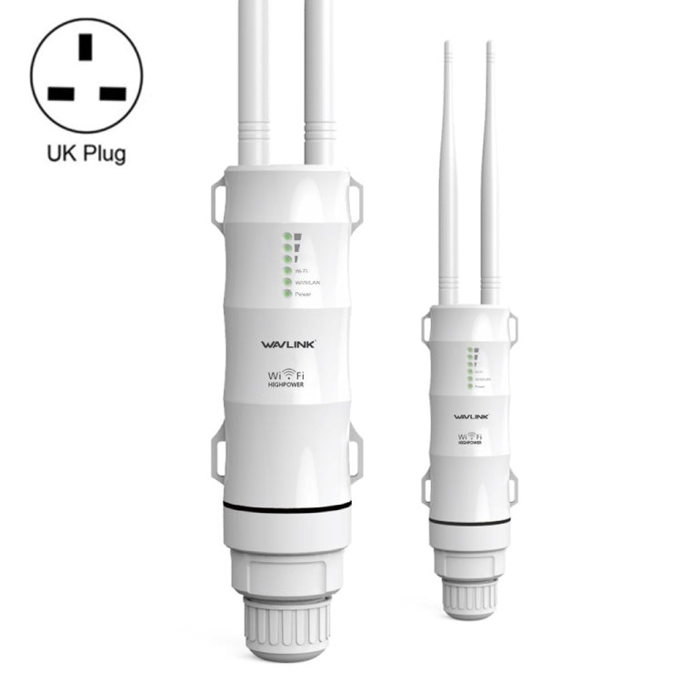 WAVLINK AC600 AP 2.4G/5G Dual Frequency Outdoor High Power Repeater, EU Plug, US Plug, UK Plug WAVLINK AC600 AP 2.4G/5G Dual Frequency Outdoor High Power Repeater, EU Plug, US Plug, UK Plug
